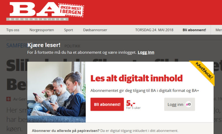 Presse-bomringene sprer seg!