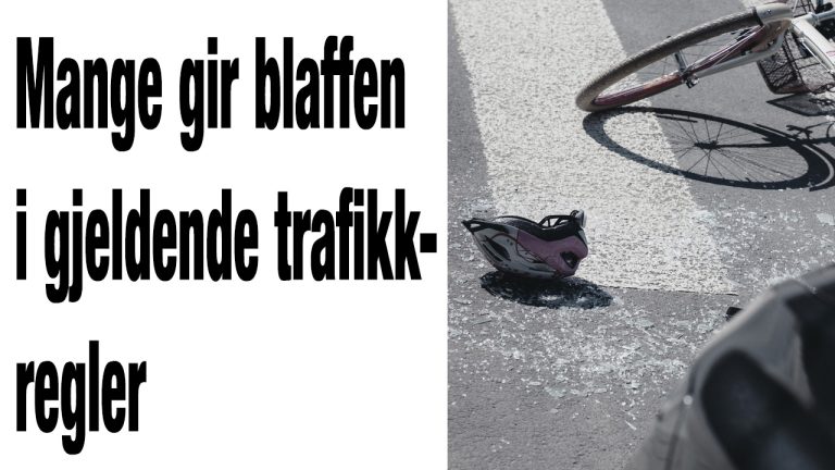 Uaktsomhet fra syklister er økende
